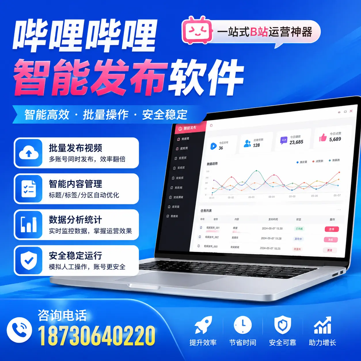 如何通过哔哩哔哩智能发布软件提升 中山 企业曝光率